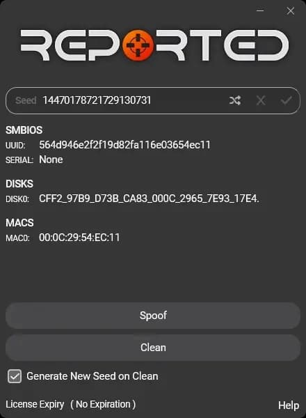 Reported Spoofer
